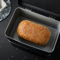 Tower Glitz Bread Bin Noir - Black 17 Tower Glitz Bread Bin Noir - Black -Tower Store T826014B 03