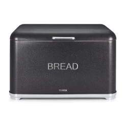 Tower Glitz Bread Bin Noir - Black 11 Tower Glitz Bread Bin Noir - Black -Tower Store T826014B 10