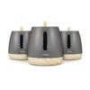 Tower Scandi Set Of 3 Canisters - Grey