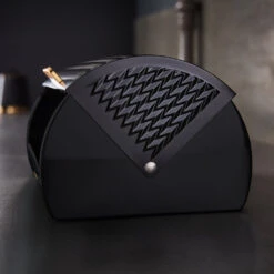 Tower Empire Roll Top Bread Bin - Black -Tower Store T826090BLK 04