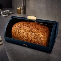 Tower Empire Roll Top Bread Bin - Blue -Tower Store T826090MNB 02