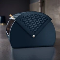 Tower Empire Roll Top Bread Bin - Blue -Tower Store T826090MNB 04