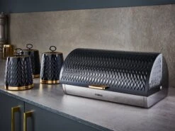 Tower Empire Set Of 3 Canisters - Black 13 Tower Empire Set Of 3 Canisters - Black -Tower Store T826091BLK 06