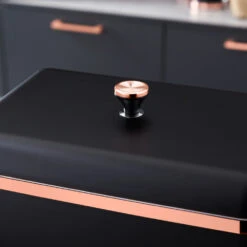 Tower Cavaletto Bread Bin Black - Black -Tower Store T826130BLK 04