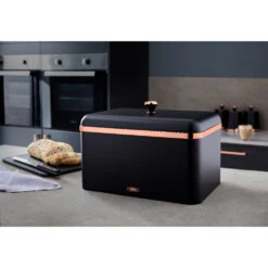 Tower Cavaletto Bread Bin Black - Black -Tower Store T826130BLK 12