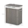 HOMCOM Laundry Hamper
