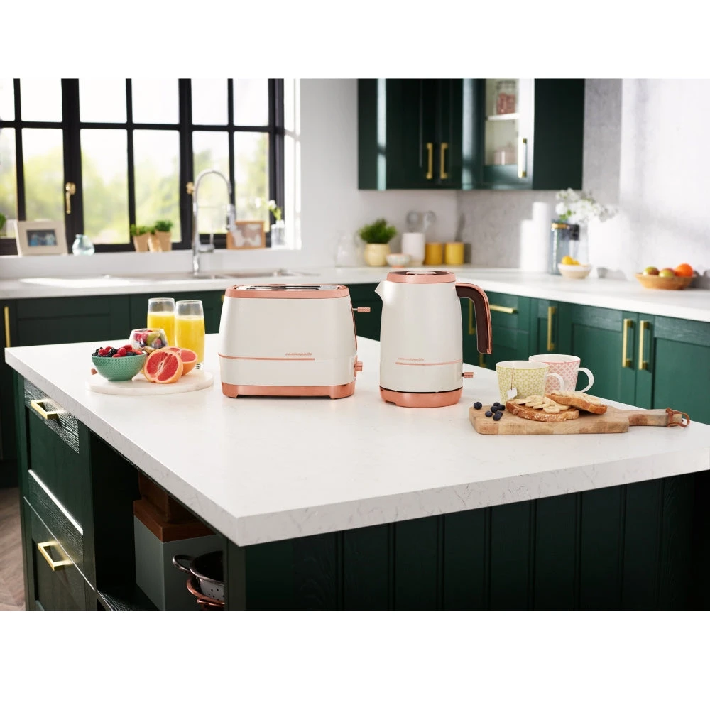 Beko Cosmopolis Retro Jug Kettle - White 3 Beko Cosmopolis Retro Jug Kettle - White - Image 3