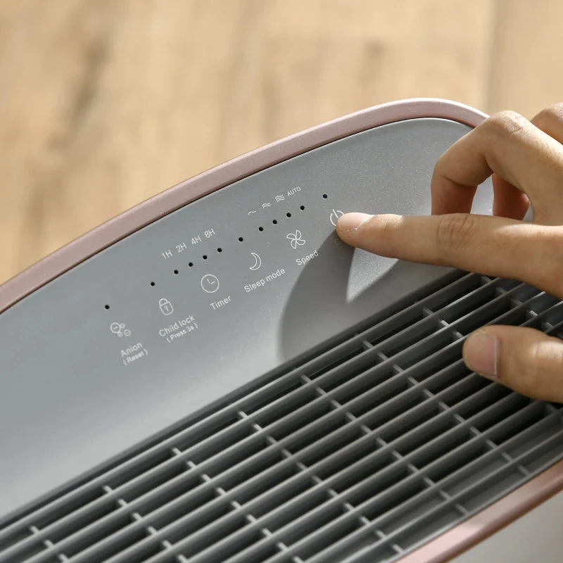 HOMCOM Air Purifiers - White 8 HOMCOM Air Purifiers - White - Image 8