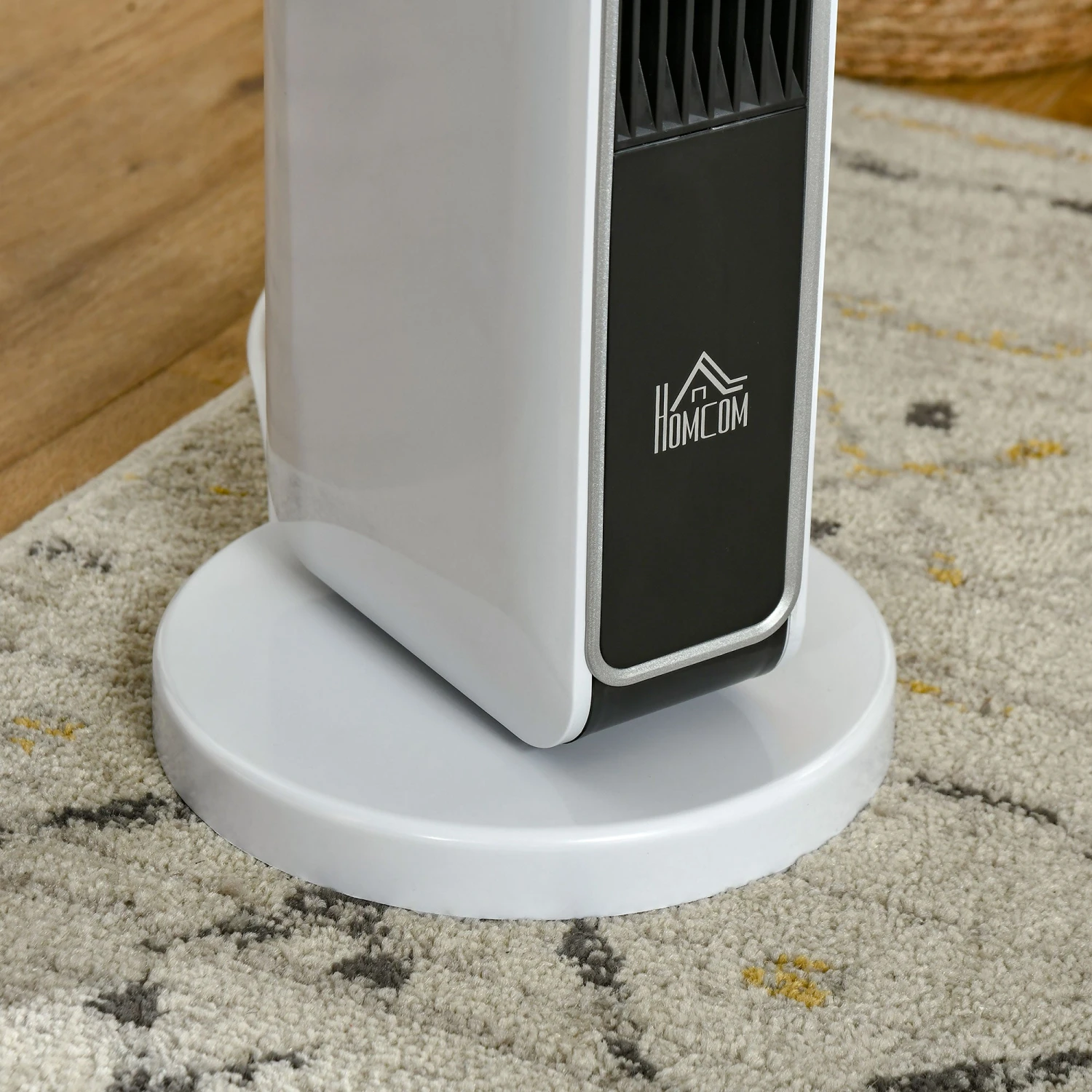 Oscillating Ceramic Tower Heater Space Heater With Remote Control 8H Timer Tip-Over & Overheat Protect 1000W/2000W W/ Built-in And 9 Oscillating Ceramic Tower Heater Space Heater With Remote Control 8H Timer Tip-Over & Overheat Protect 1000W/2000W W/ Built-in And - Image 9