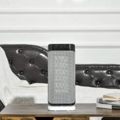 HOMCOM Portable Oscillating Ceramic Space Heater W/ Over Heating & Tip-over Protection -Tower Store bbf40951f9db39b7caf2527d021e06c3 8e6a9e29 8fc0 4b3f 8ade 196496381e77