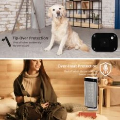 HOMCOM Portable Oscillating Ceramic Space Heater W/ Over Heating & Tip-over Protection -Tower Store f2f367b8fe90ee1958d669421b10ff20 a95d274a 8905 4b09 a8ea 88b993b00f5b