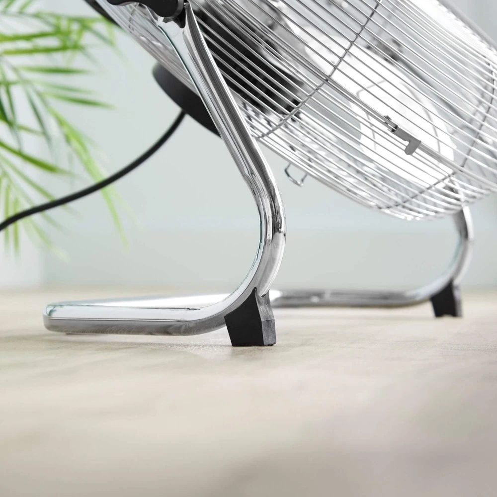 Lewis's 16 Inch Floor Fan Stainless Steel 4 Lewis's 16 Inch Floor Fan Stainless Steel - Image 4