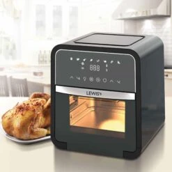 Lewis's Air Fryer Oven Digital 5-in-1 12L - Black -Tower Store lewiss air fryer oven digital 5 in 1 12l black 3