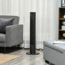 HOMCOM Oscillating Tower Fan With 3 Speeds 96cm - Black 13 HOMCOM Oscillating Tower Fan With 3 Speeds 96cm - Black -Tower Store oyi90f17fd5a2a654 jpg