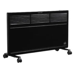 HOMCOM Home Savers Convector Radiator Heater Freestanding Or Wall-mounted W/ Adjustable Thermostat