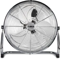 Tower Velocity Floor Fan 18" - Chrome