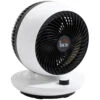 HOMCOM Electric Table Desk Fan 28cm - White
