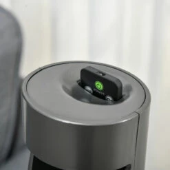 HOMCOM 46" Tower Fan Cooling With Ionizer, Air Filter, Oscillating, 3 Speed, 12h Timer, Remote Controller, For Any Room, Grey -Tower Store wdGa1917f96854c3f jpg